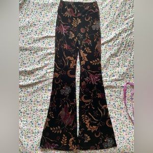 Floral bell bottoms